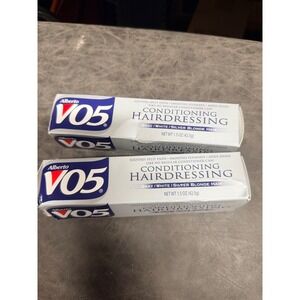 2 Pack Alberto VO5 Conditioning Hairdressing Gray White Silver Blonde 1.5oz